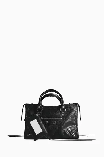 Small Le City Bag in Arena Lambskin