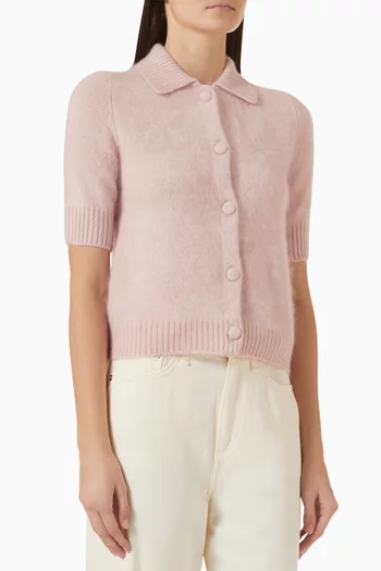 Jada Cardigan in Brushed Cashmere