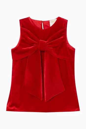 Ariel Bow Mini Dress