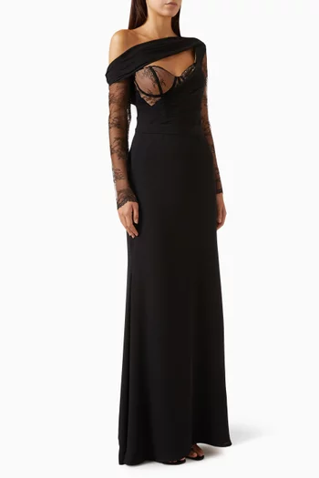 Lace Bustier Dress