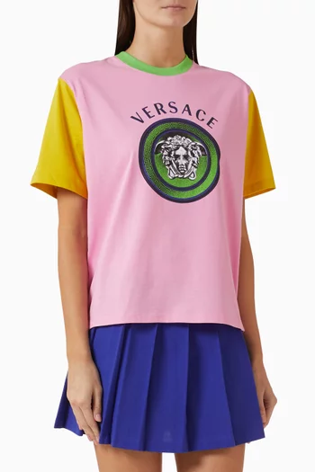 Medusa Moneta-print T-shirt in Cotton-jersey