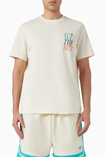 x We The Best Logo T-shirt in Cotton