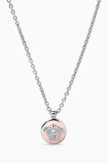 Medusa Necklace in Enamel