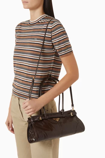 Bonnie Medium Top-handle Bag in Soft Leather