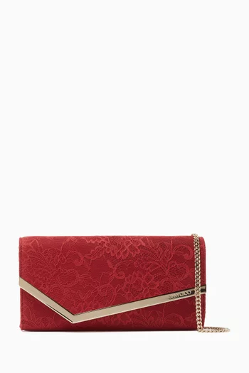 Emmie Clutch in Floral Lace