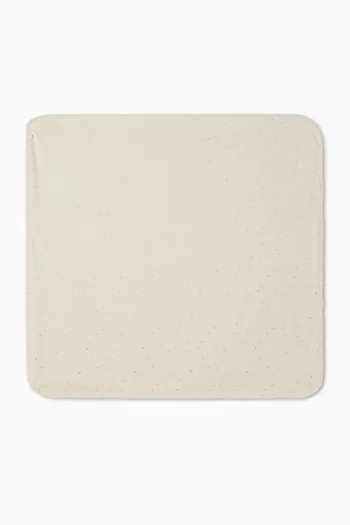 Briss Star & Crown Swaddle Blanket in Organic Cotton