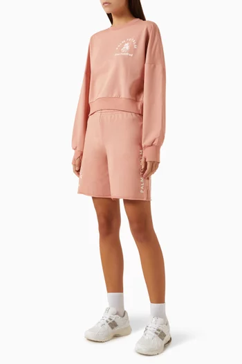 Bea Bermuda Shorts in Cotton-blend
