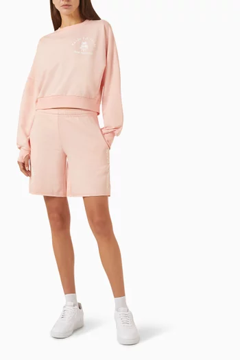 Suzanne Cropped Sweatshirt in Fleece