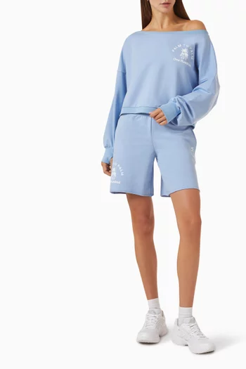 Valerie Boatneck Sweatshirt in Fleece