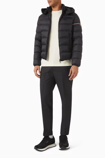 Ravenlock Hooded Short Down Jacket