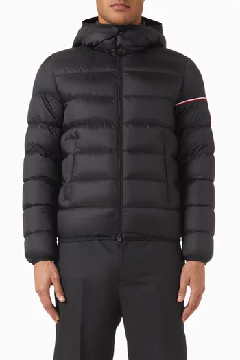 Ravenlock Hooded Short Down Jacket