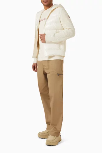 Hybrid Knit Down Cardigan