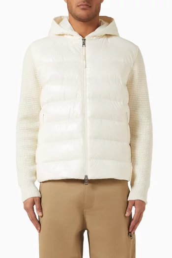 Hybrid Knit Down Cardigan