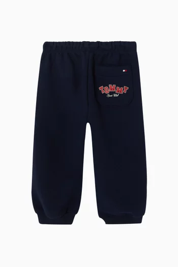 Logo Badge Sweatpants in Cotton-blend