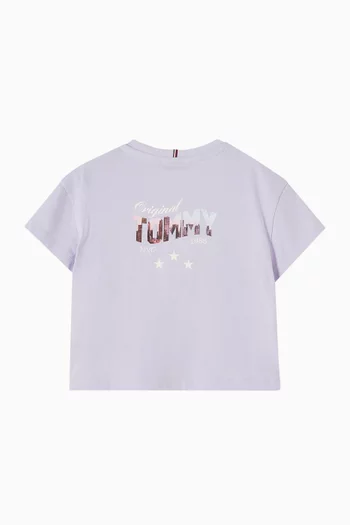 Tommy Star Photo-print T-shirt in Cotton