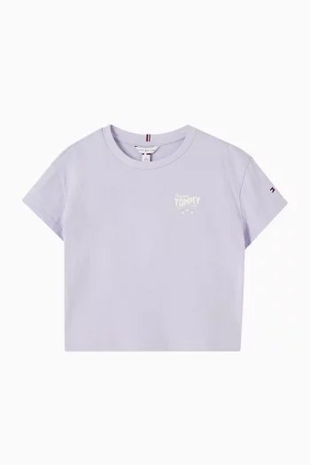 Tommy Star Photo-print T-shirt in Cotton