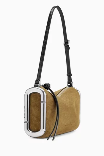 The Small Scene Shoulder Bag in Suede
