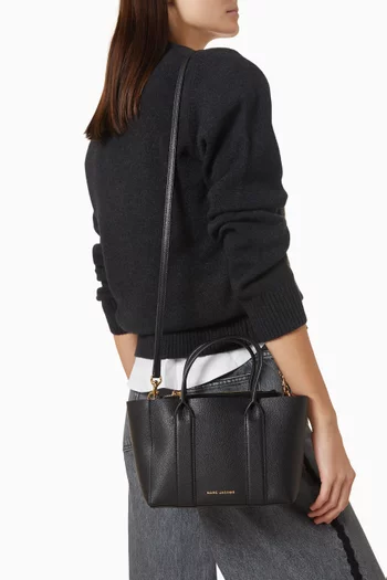 The Small Pop J Marc Work Tote Bag in Pebble Leather