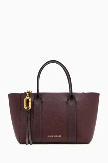 The Small Pop J Marc Work Tote Bag in Pebble Leather