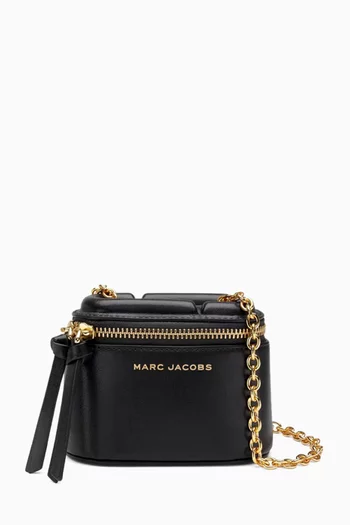 حقيبة مستحضرات تجميل بيب ميني جلد ناعم