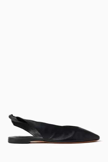 Siena Ballet Flats in Leather