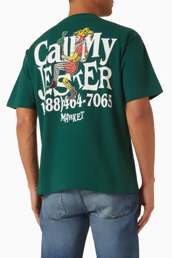 Call My Jester T-shirt in Cotton