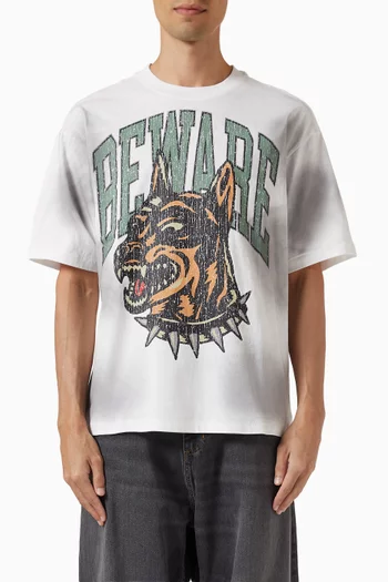 Beware The Dobie T-shirt in Cotton