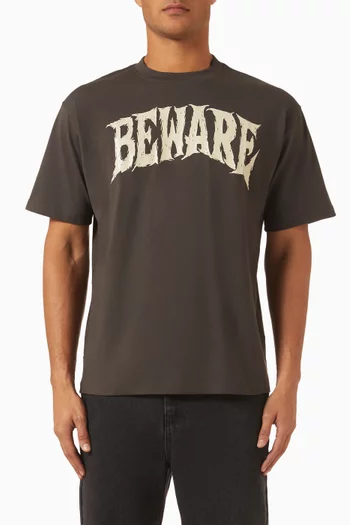Beware My Bite T-shirt in Cotton