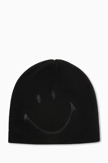 Smiley Core Beanie in Knit