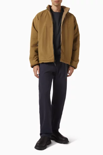Reversible Jacket in Sherpa Fleece