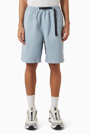 Pigment Dye G-Shorts in Cotton Twill