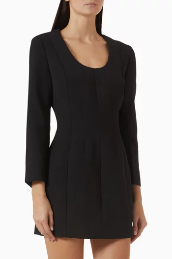 Etude mini Dress in Merino Wool