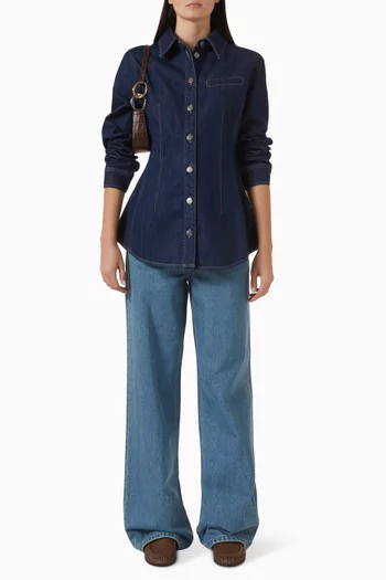 Jolene Shirt in Denim