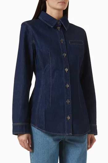 Jolene Shirt in Denim