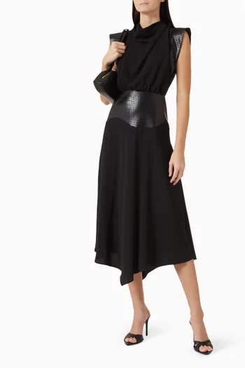 Belted Midi Dress