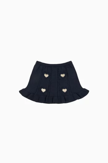 Soleil Knit Skirt in Organic Cotton