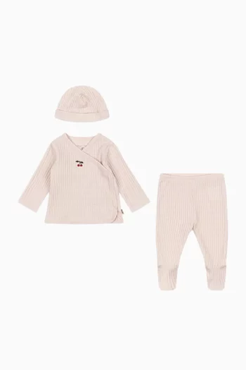 Take Me Home Newborn Set in Cotton-fleece
