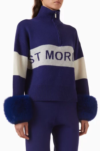 St Moritz Sweater in Merino Wool Blend