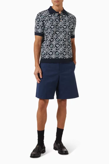 Monogram Polo T-shirt in Knit