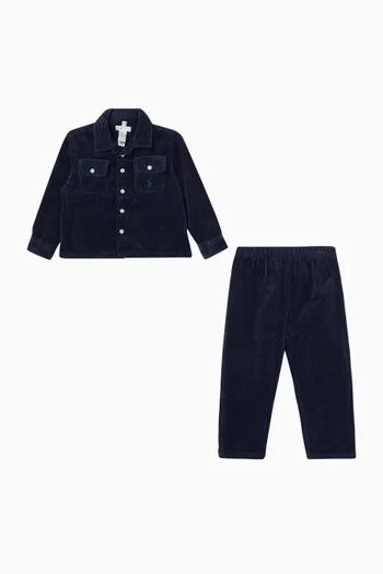 Shirt & Trousers in Corduroy