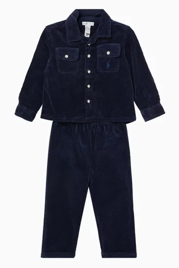 Shirt & Trousers in Corduroy