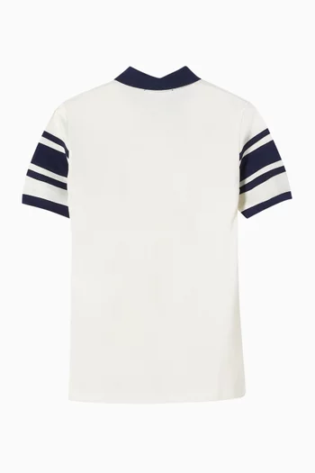 Big Pony Polo Shirt in Cotton Mesh