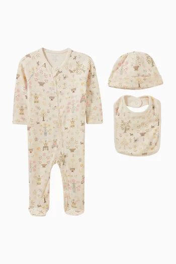 Polo Bear 3-Piece Gift Set in Cotton