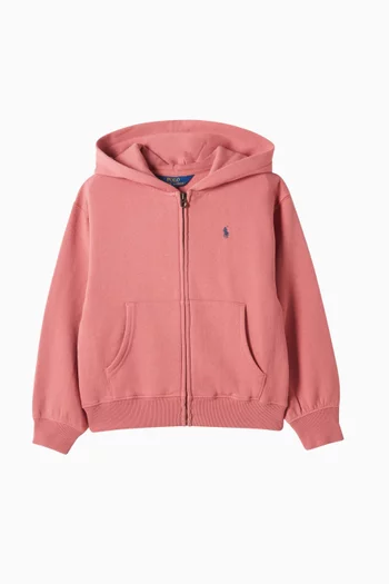 Full-Zip Fleece Hoodie