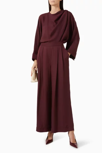 Top & Pants Set in Acetate