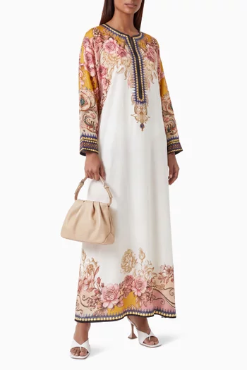 Mabel Kaftan in Bemberg Crepe