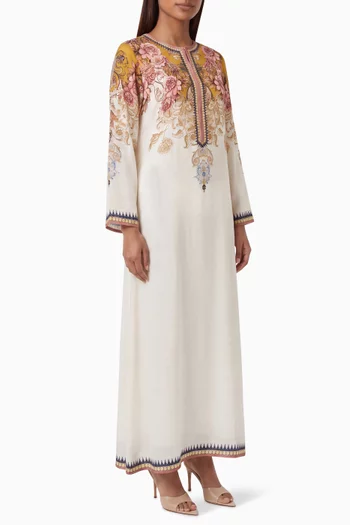 Capella Kaftan in Bemberg Crepe