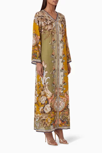 Veronica Kaftan in Bemberg Crepe