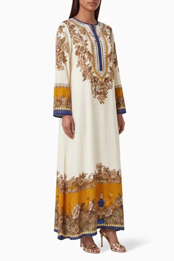 Shiffa Kaftan in Bemberg Crepe