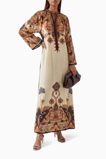 Martina Kaftan in Bemberg Crepe